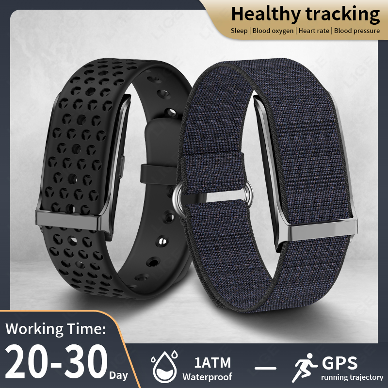 Smartwatch Watches For Men Digital - LIGE Smart Watch Heart Rate Blood