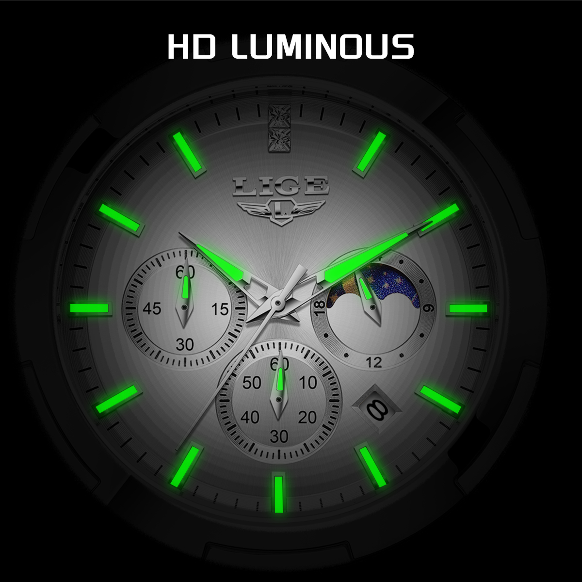 LIGE Top Brand Luxury Watch Wo - Smartwatch Watches Brands For Women 评论和价格