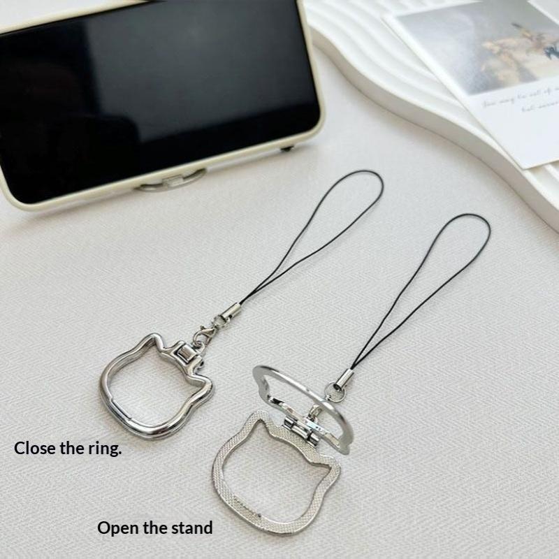 Cute Cat‑Shaped Alloy Phone La - Watches Original 评论和价格
