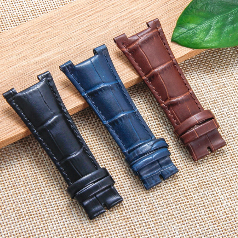 25mm Leather Watch Strap for P - Patek Philippe Watch Nautilus 评论和价格