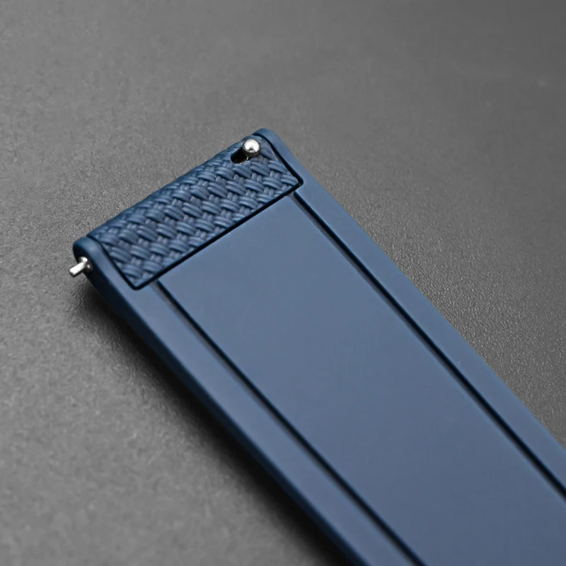 20mm 22mm Liquid Silicone Stra - Omega Watch Seamaster 评论和价格