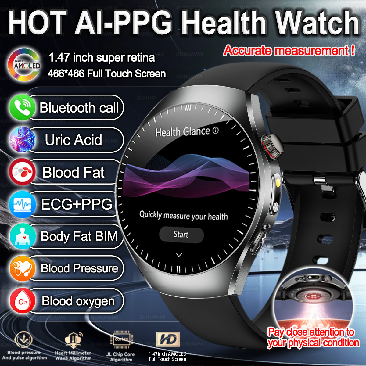 New Brand 2026 upgrade Health  - Smartwatch Watches Brands For Women 评论和价格