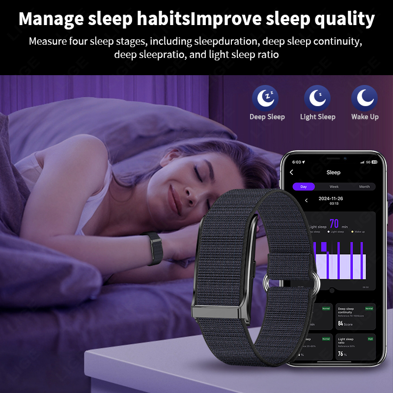 LIGE Smart Watch Heart Rate Bl - Smartwatch Watches For Men Digital 评论和价格