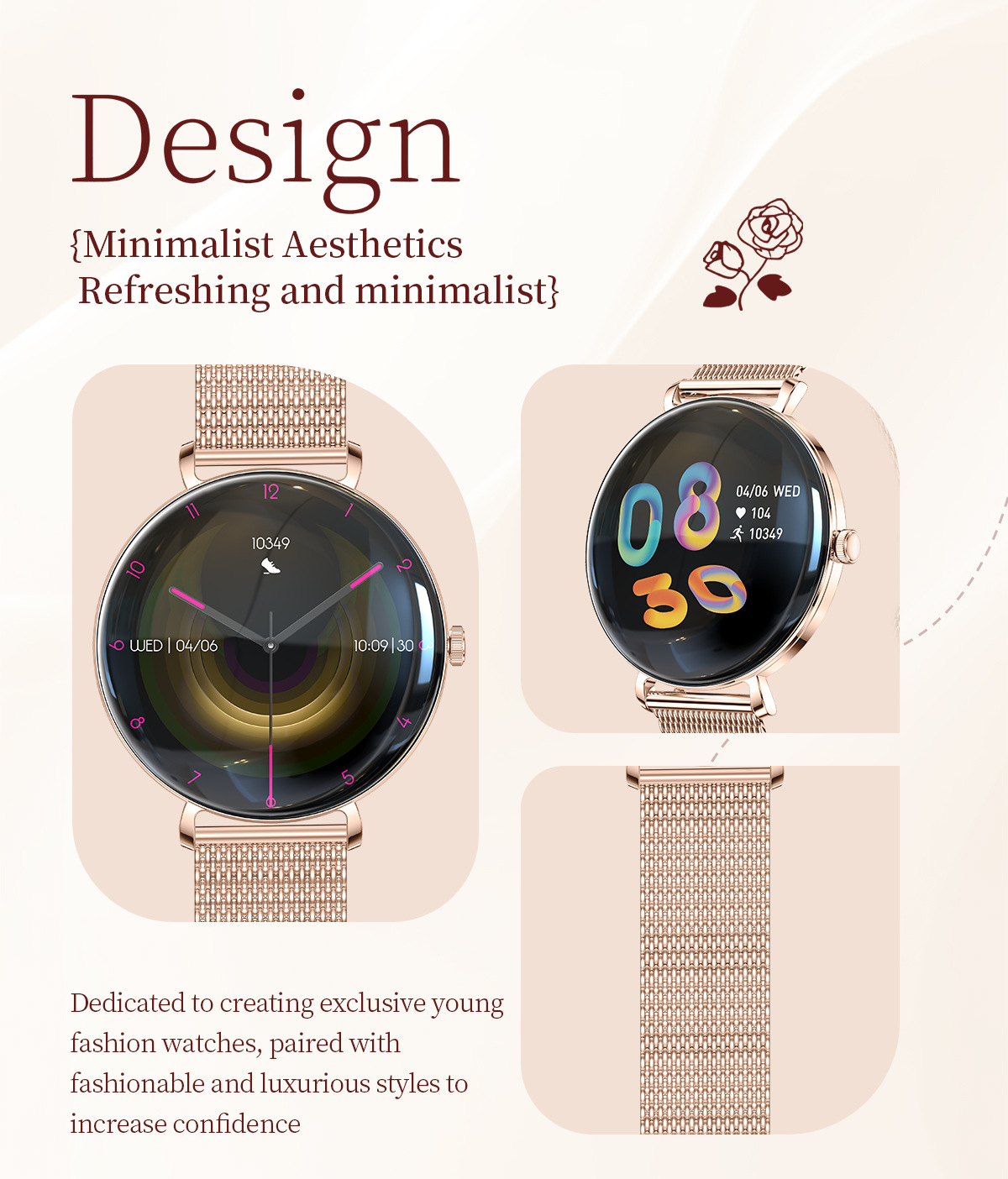 V85 2025 Trending Ultra-Thin 1 - Smartwatch Trending Watches For Women 评论和价格