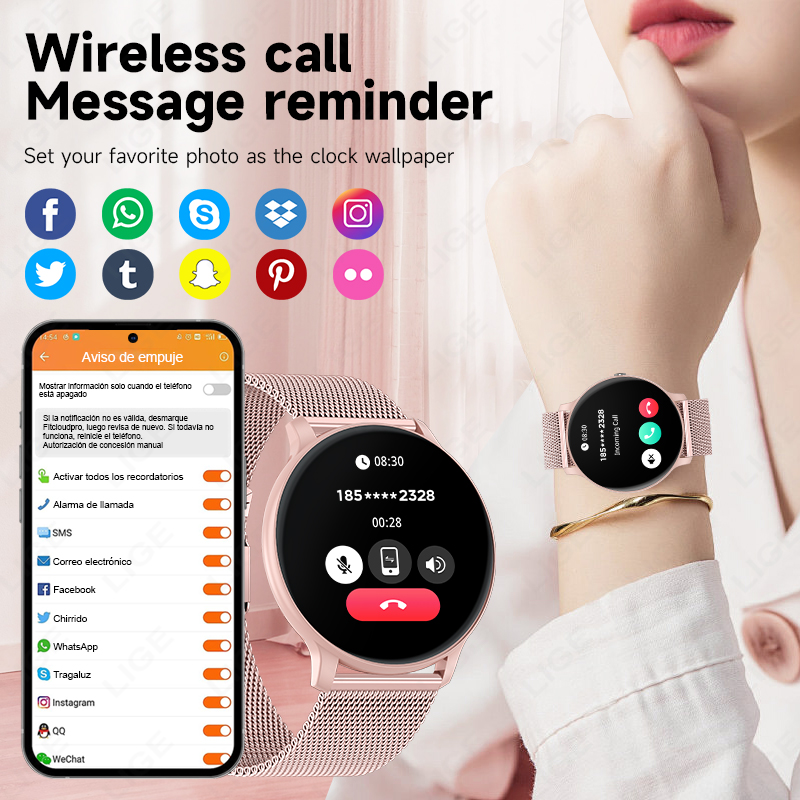 2026 New Women Bluetooth Call  - Smartwatch Watches For Men Digital 评论和价格
