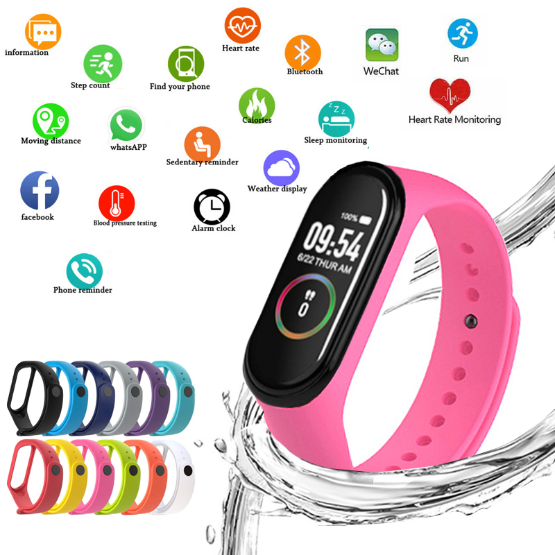 M4 Smart Watchs Sport Wristban - Smartwatch Watches Brands For Women 评论和价格