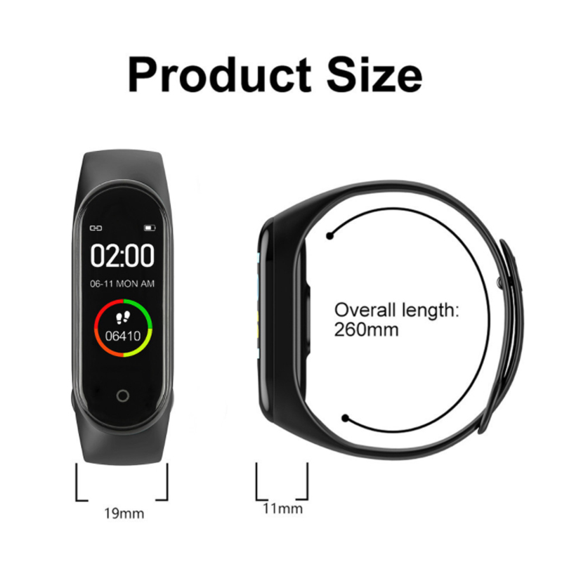 M4 Smart Watchs Sport Wristban - Smartwatch Watches Brands For Women 评论和价格
