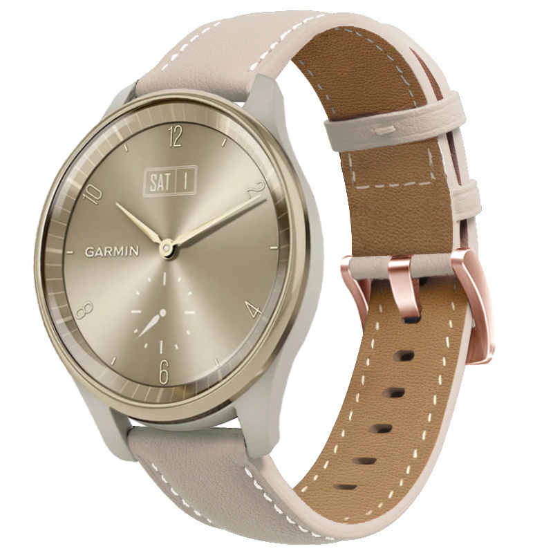 20mm Leather Band For Garmin V - Smartwatch Trending Watches For Women 评论和价格