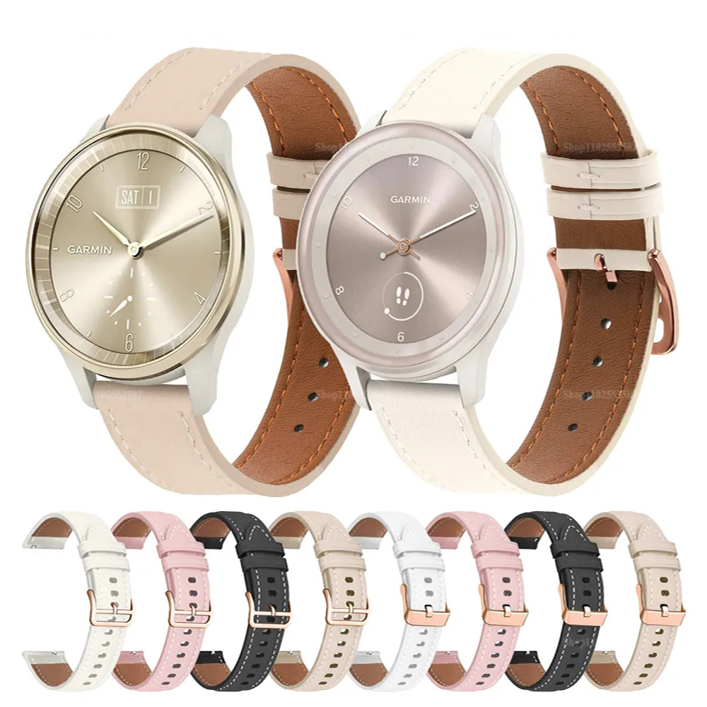Women Girl Leather Band 20mm F - Smartwatch Trending Watches For Women 评论和价格