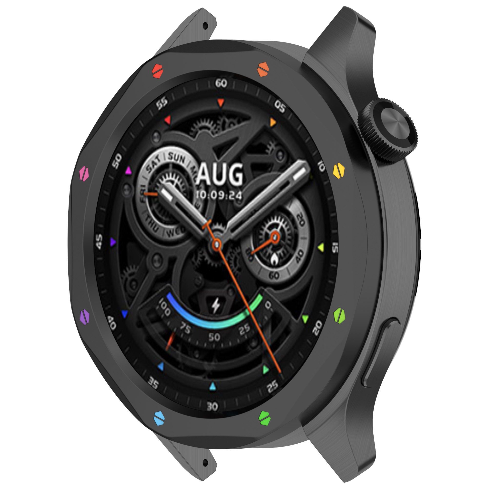 Metal Bezel Ring Case For Xiao - Watch Esim 评论和价格