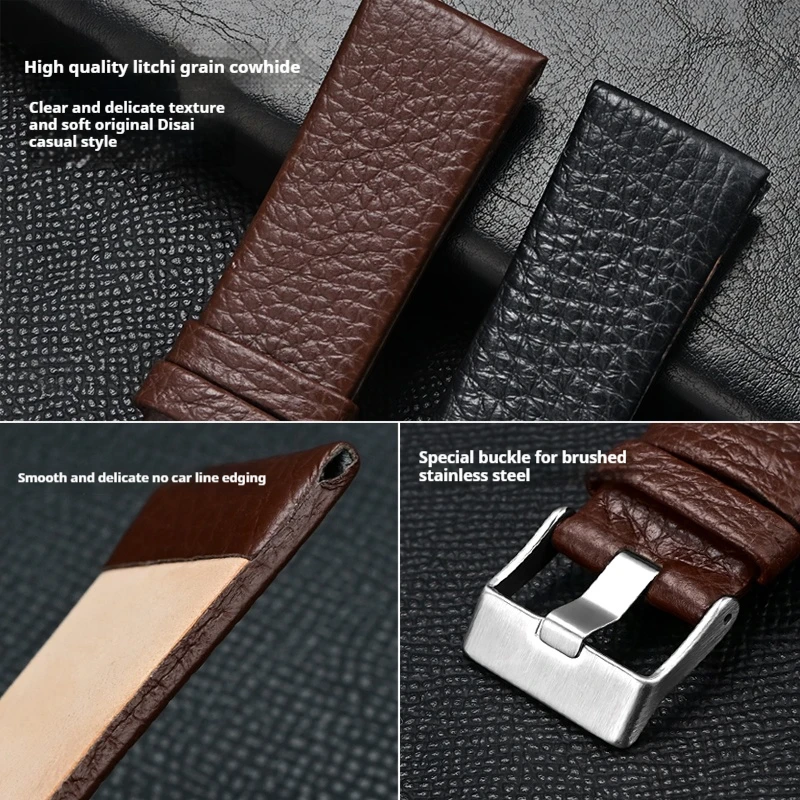 Genuine Leather Strap for Dies - Watch Esim 评论和价格