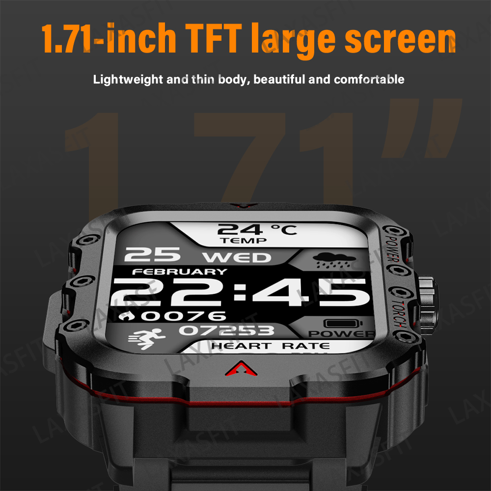 LAXASFIT New Smart Watch Bluet - Smartwatch Watches For Men Digital 评论和价格